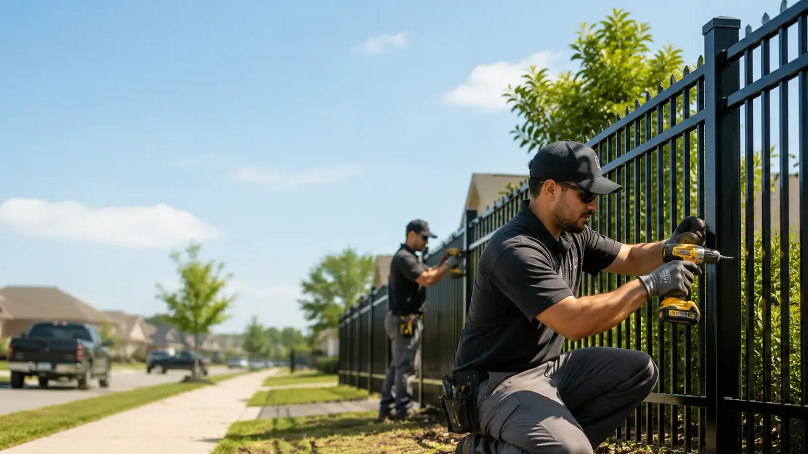 Metal Fence Installation in Dilltown, PA